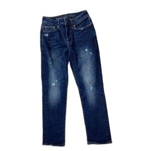 American Eagle Size 26x28 Mens Jeans Slim Straight Next Level Straight Stretch